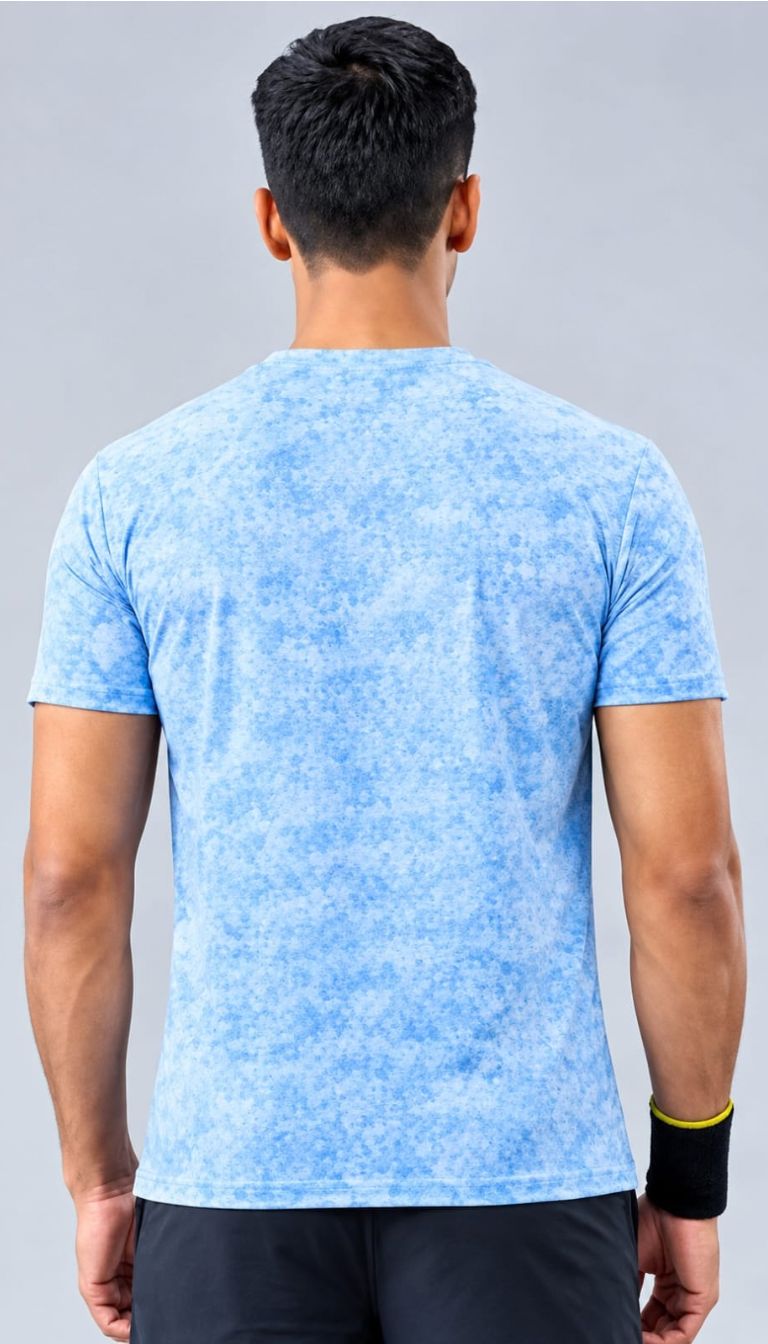 T SHIRT DRYFIT R/N FX757 (ICE BLUE)