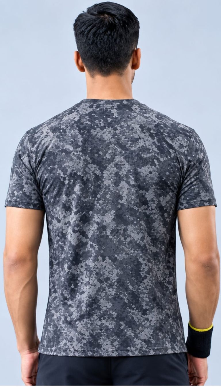 T SHIRT DRYFIT R/N FX757 (GRAY)