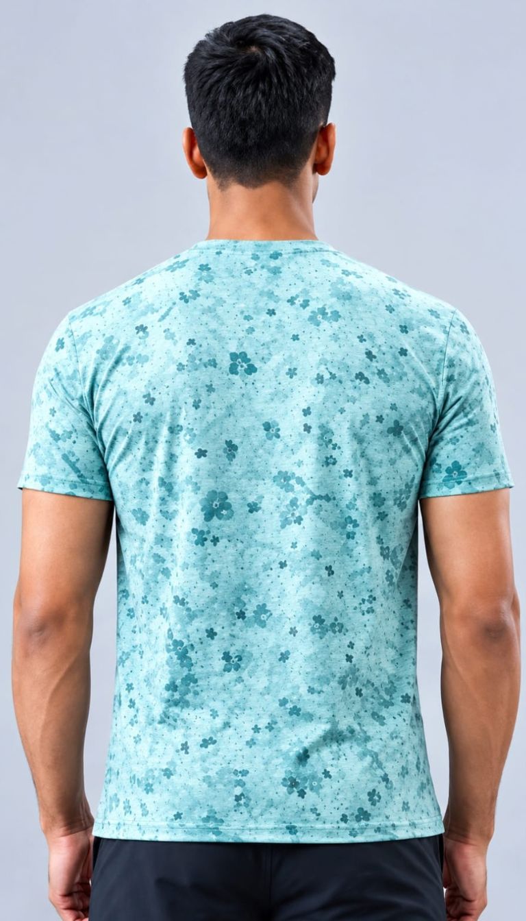 T SHIRT DRYFIT R/N FX757 (SKY BLUE)