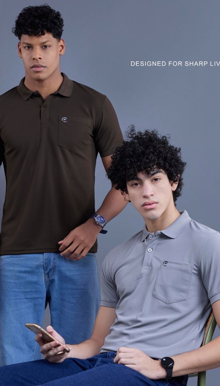 T SHIRT DRYFIT CLR FX014 (GRAY)