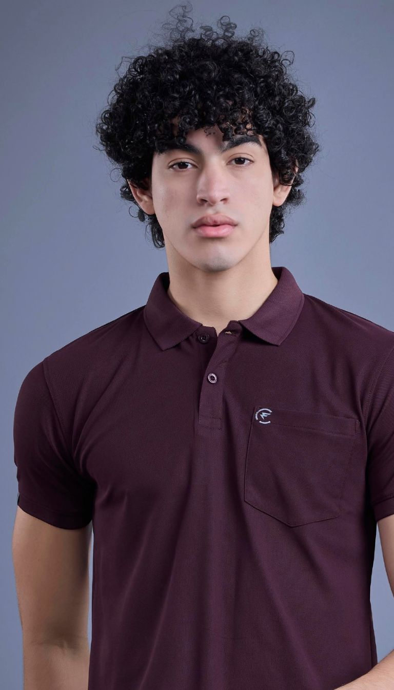 T SHIRT DRYFIT CLR FX014 (MAROON)